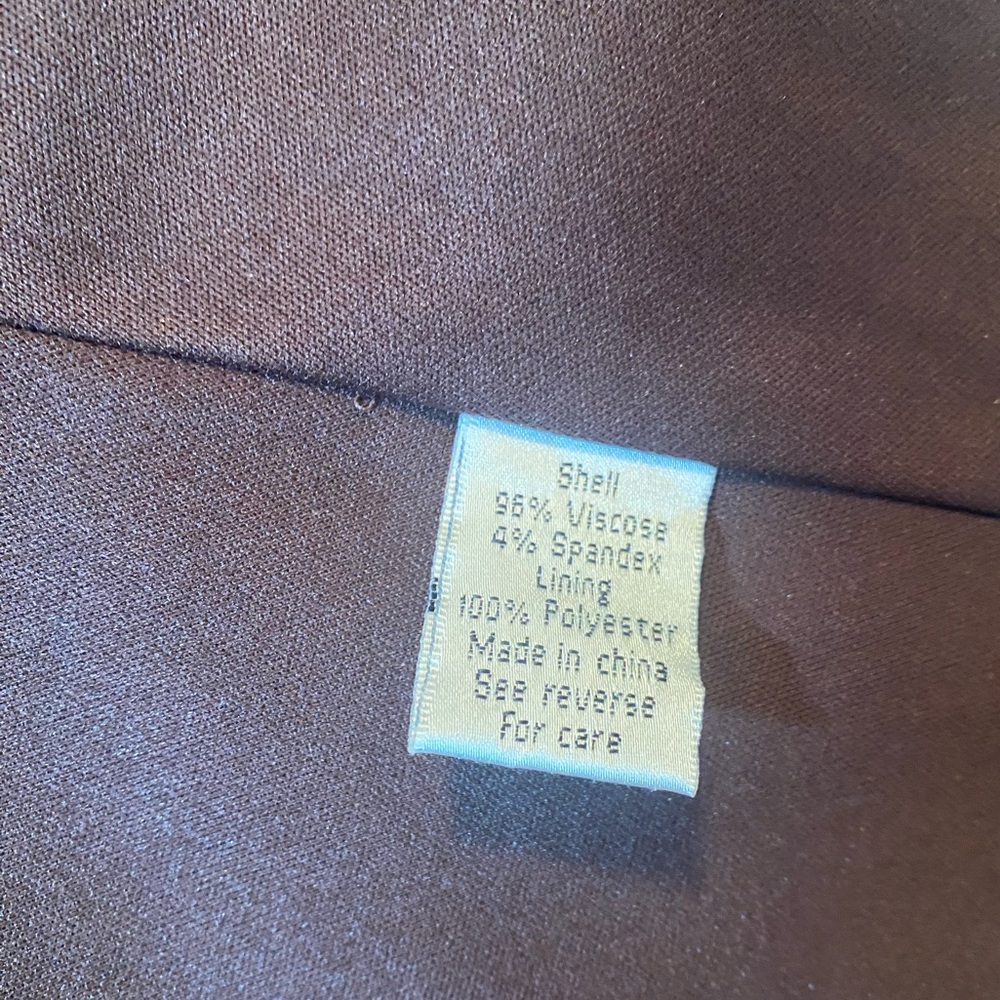 Talbots Women Dress Flare Bottom Front Tie - Picture 6 of 7